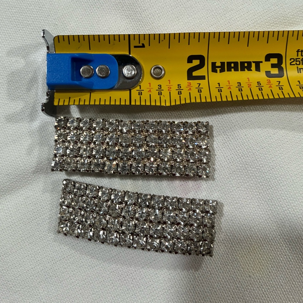 Vintage Rhinestone Shoe Clips - Picture 5 of 5